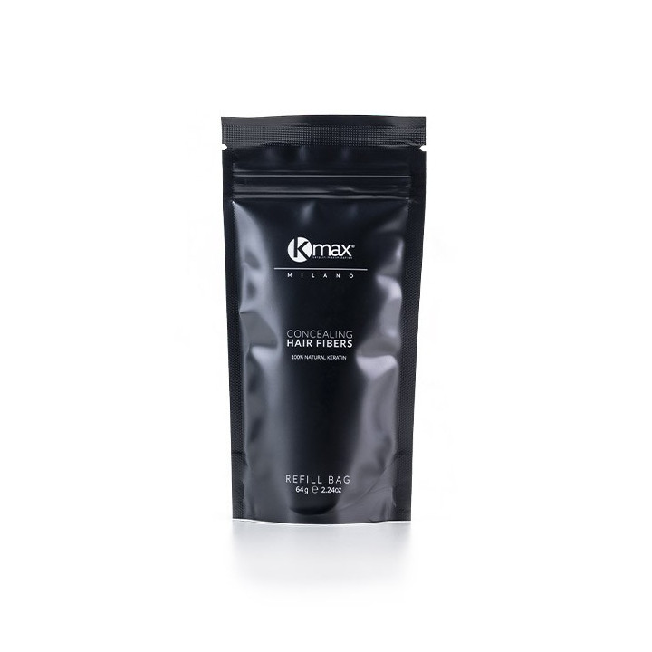 Kmax Zestaw Mega Refill-Uzupełniacz 128g Mikrowłókna do Włosów Zagęszczanie Włosów 4 Produkty
