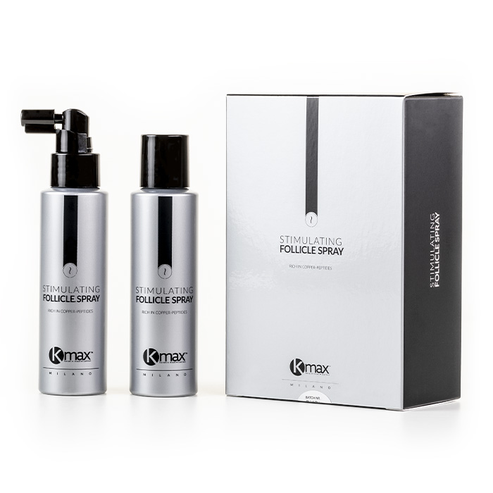KMAX Peptydy Miedzi Follicle Spray 100 ml na skórę głowy i przerzedzone włosy